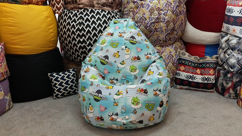 

Кресло мешок iPuff "Angry Birds" Флок XXXL (100х135 см)