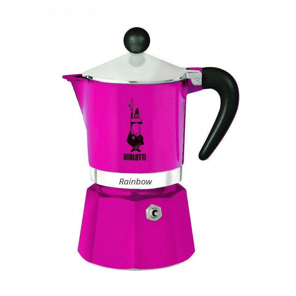 

Гейзерная кофеварка BIALETTI Rainbow 6 TZ