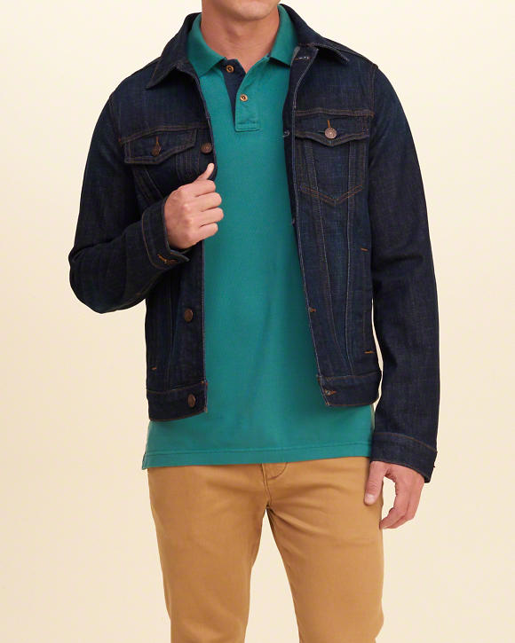 

Джинсовая куртка Hollister HC2327M S Синий