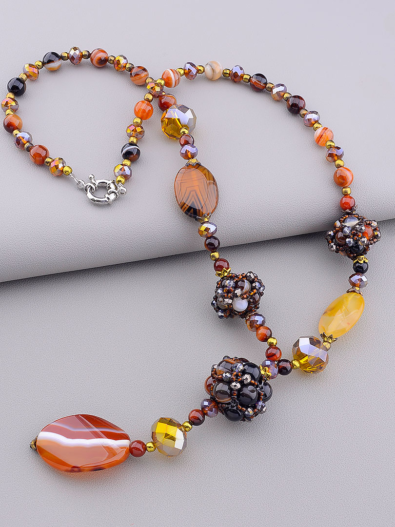 

Бусы из сердолика Sunstones 55 см. 024333
