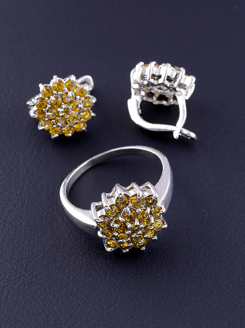 

Набор бижутерии (комплект серьги+кольцо) Sunstones 017761-180