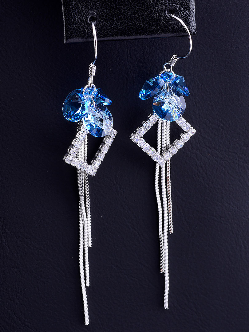 

Серьги Saiya Фианит (родий) 068050