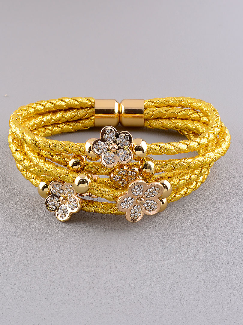 

Браслет желтый Sunstones 17 см. 023060