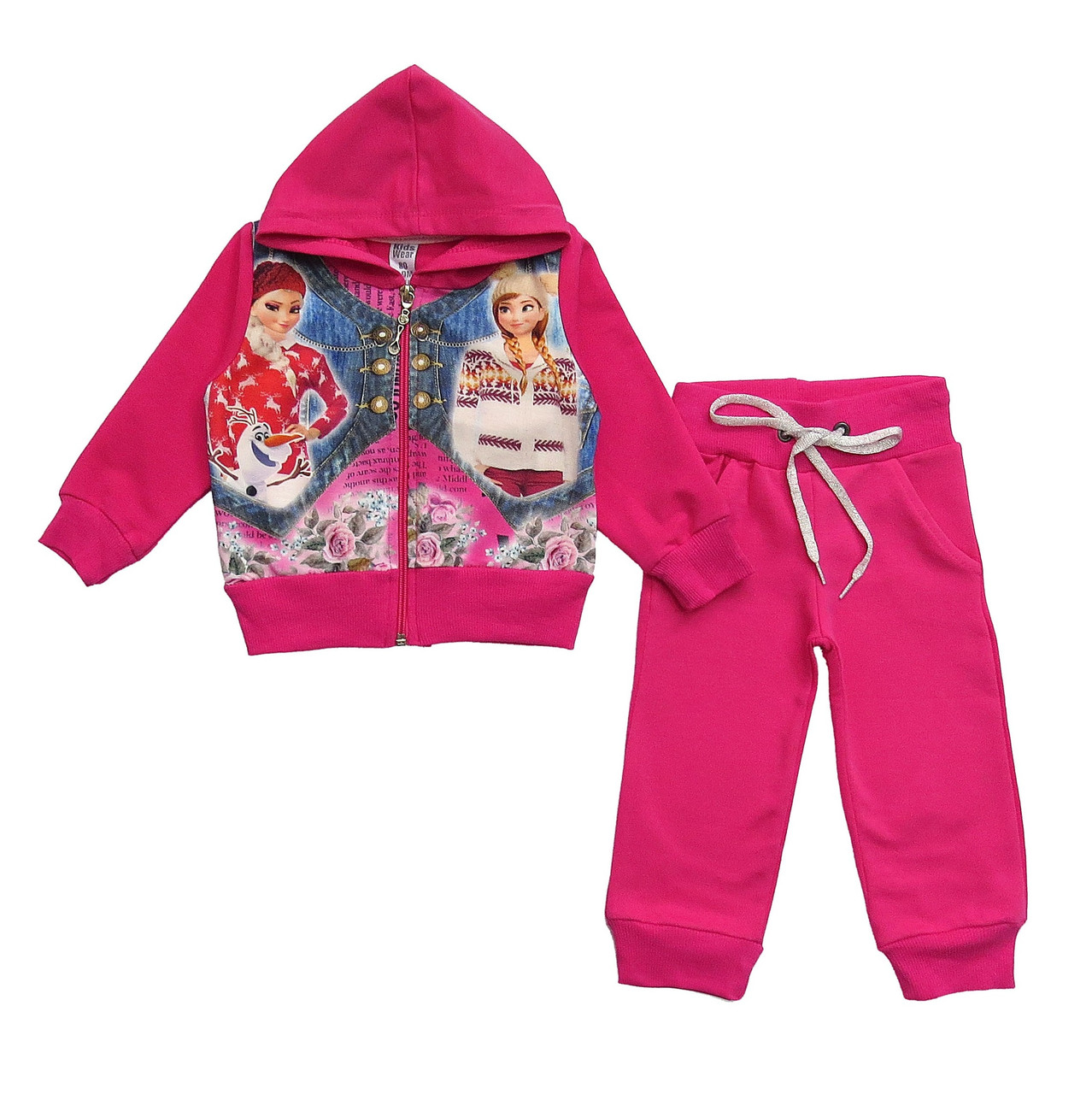 

Костюм Kids Wear "Эльза и Анна" для девочки 80 см Розовый 11837