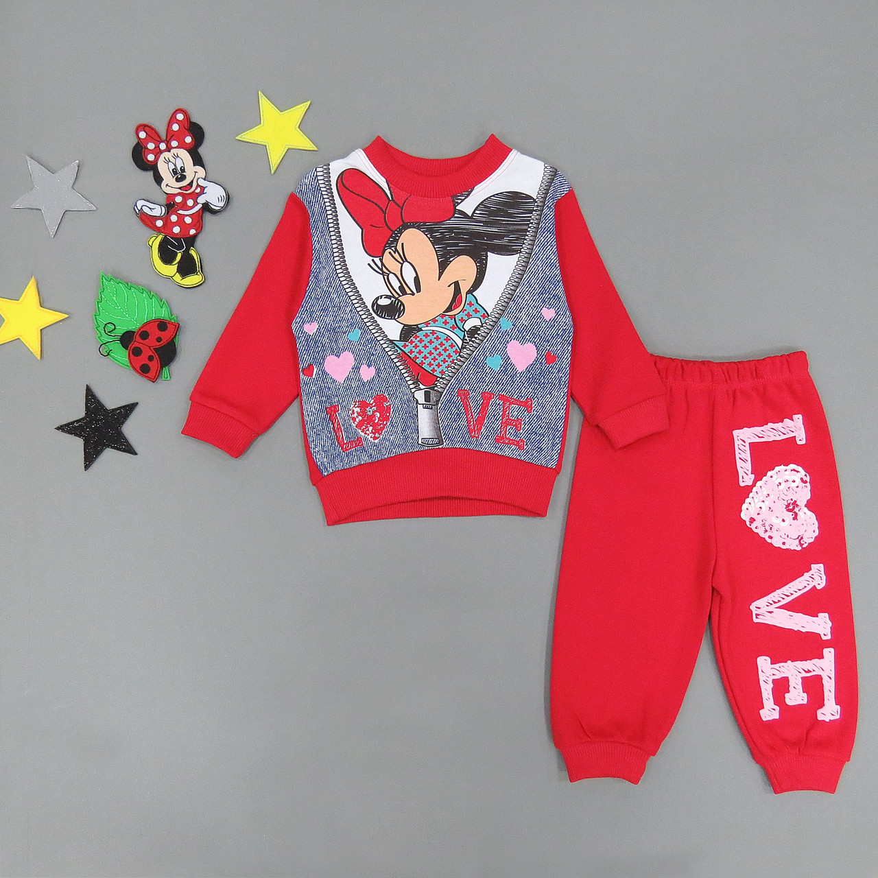 

Костюм Emircan bebe Minnie Mouse для девочки 74 см Красный 15427