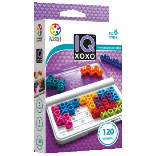 

Настольная игра Smart Games IQ ХОХО (IQ XOXO) ( SG 444 UKR )