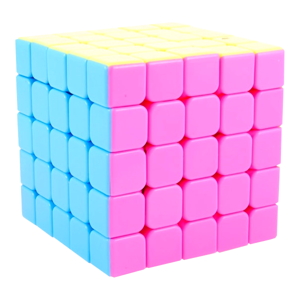 

Головоломка Smart Cube Кубик Рубика 5x5 Без наклеек (YJ Yuchuang 5x5 pink stickerless) ( YJ8322Stpink )