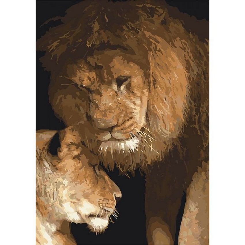 

Картины по номерам Сила любви, 40х50см. (КНО2489) (0079-1593)