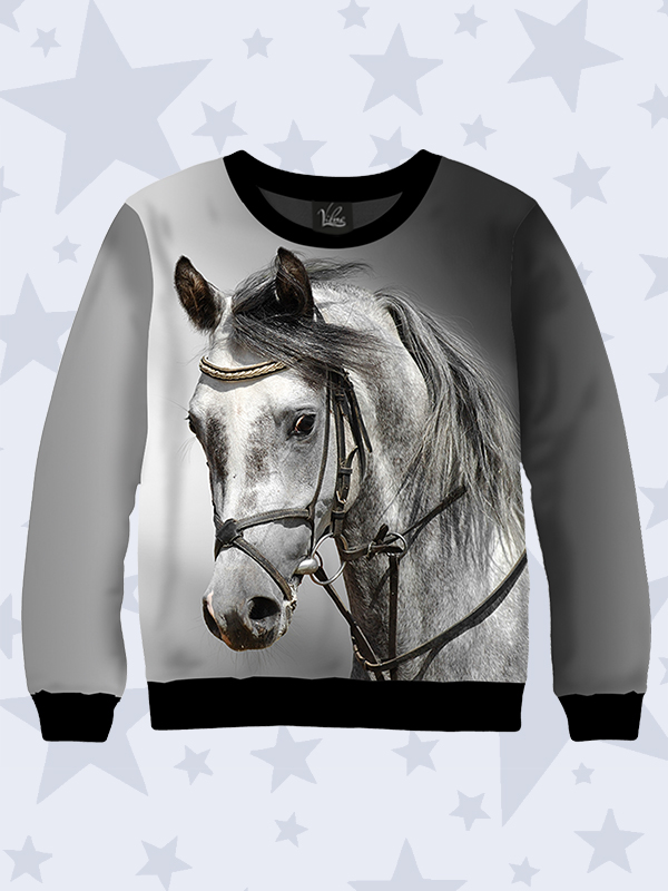 

Свитшот Лошадка - Vilno - Возраст 6 лет, рост 116-122 - 7532