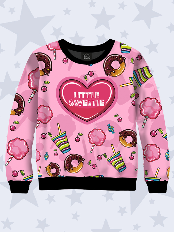

Свитшот Little sweetie - Vilno - Возраст 9-10 лет, рост 134-140 - 7603