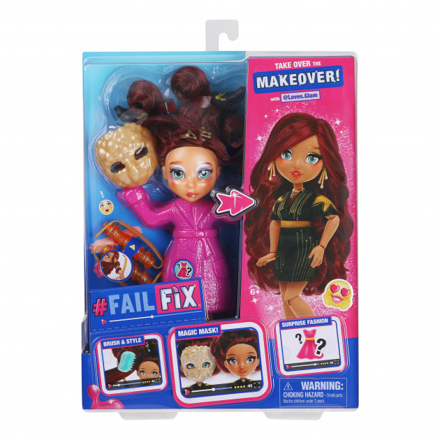 

Игровой набор с куклой FAILFIX серии "TOTAL Makeover" - ГЛАМУРНАЯ КРОШКА