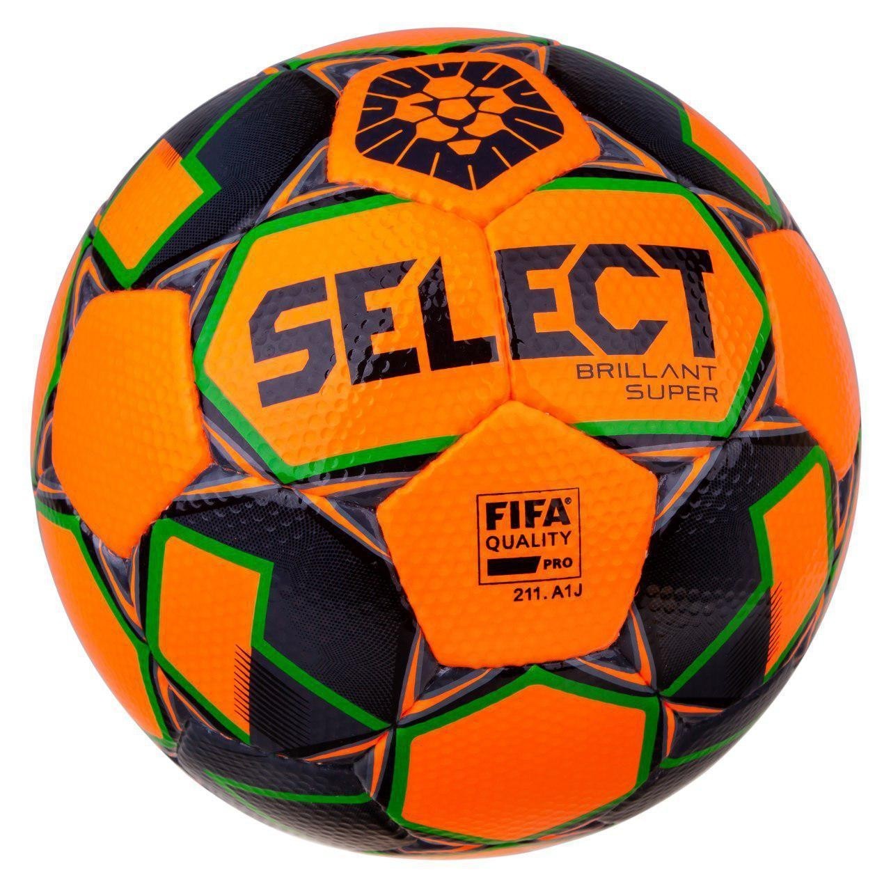 Большой select. Мяч футбольный 5 select brillant super v23 (HS) FIFA quality Pro. Select Brilliant super FIFA 211.a1a. Мяч select Brilliant super FIFA Р.5 желт-синий-оранж-красн.. Select brillant super купить.