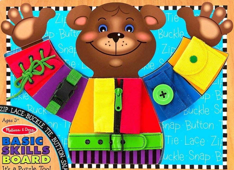 

Пазл-застежки Melissa & Doug