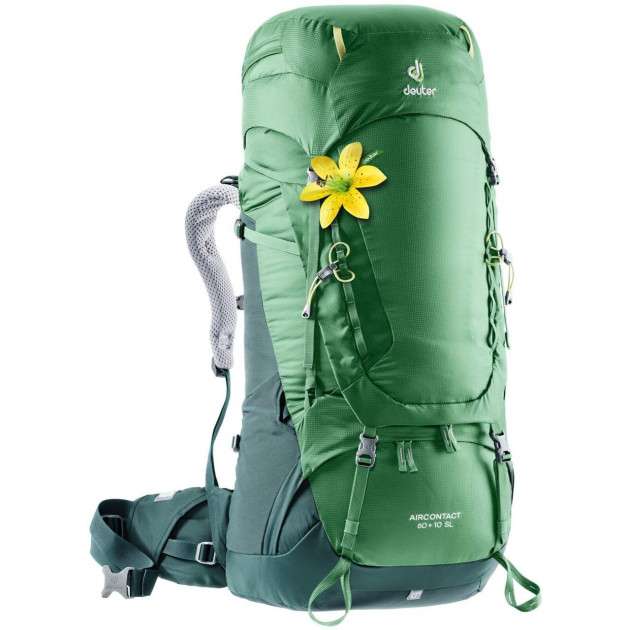 

Рюкзак Deuter Aircontact 60 + 10 SL колір 2238 leaf-forest (3320419 2238)