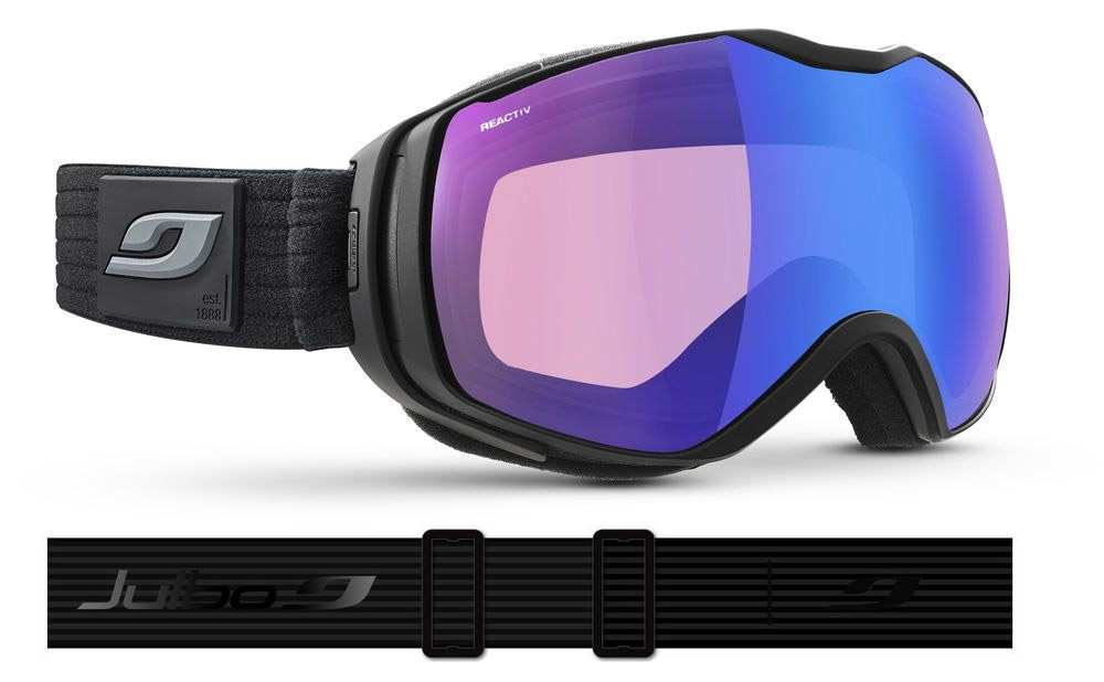 

Маска горнолыжная Julbo, UNIVERSE BLACK ZLR BLUE FLASH