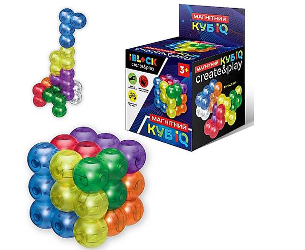 

Магнитный конструктор Magnetic Cube IBLOCK (PL-920-55)