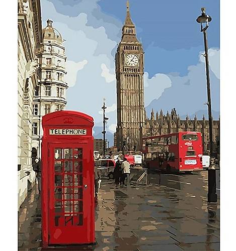 

Картина по номерам "Тауэрский мост. Лондон" 40*50см Shinerichy Ind (9214)