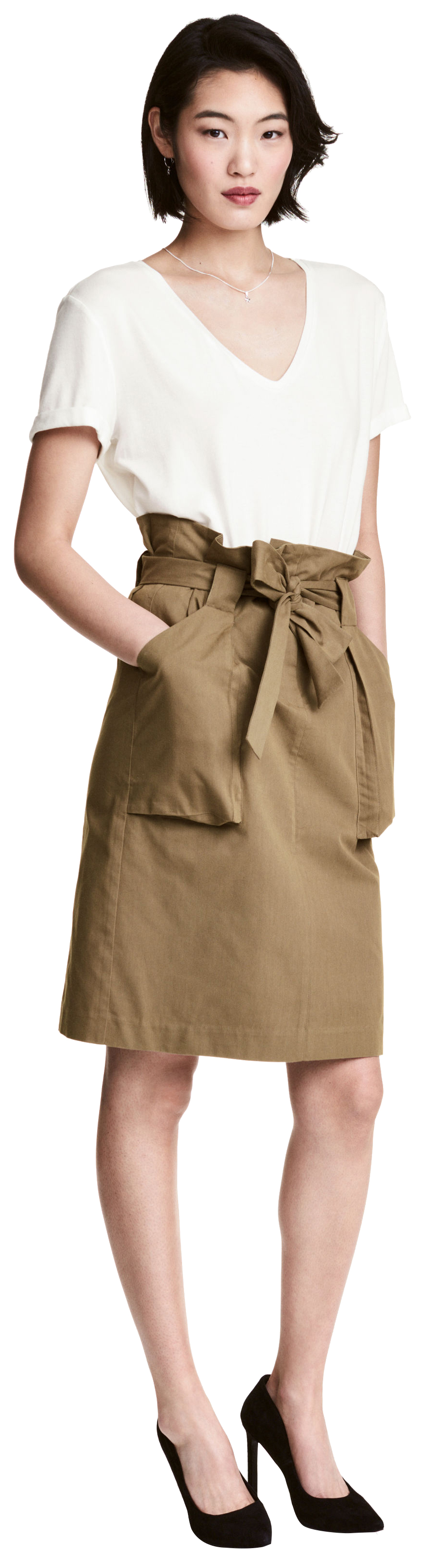 

Юбка H&M 4668155 38 Хаки