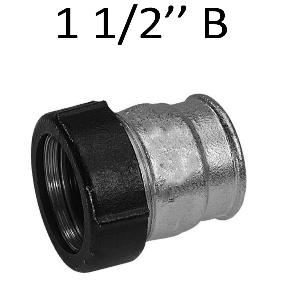 

Чугунный соединитель, QI, D=1 1/2'', В GEBO