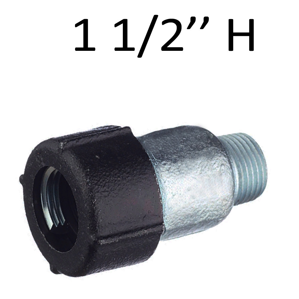 

Чугунный соединитель, QA, D=1 1/2'', Н GEBO