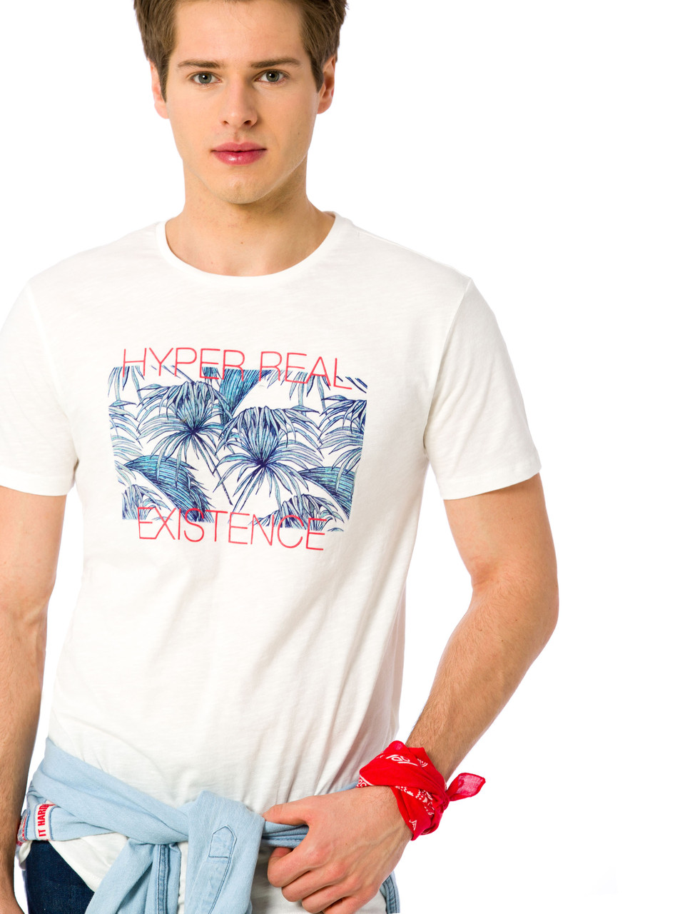 

Футболка LC Waikiki  Белая (LCW T-shirt -1359, Футболка LC Waikiki S Белая (LCW T-shirt -1359)