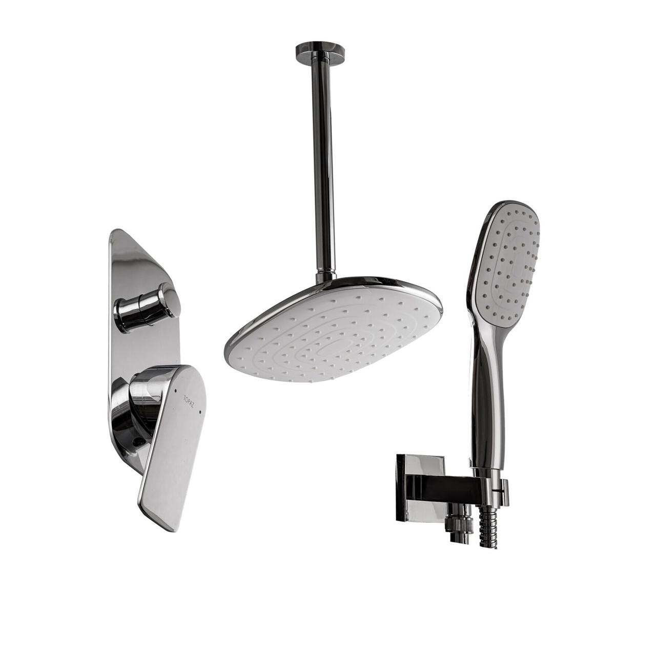 

Душевая система смеситель TOPAZ SARDINIA-TSG 08205-V-H21 встроенная на 2 выхода