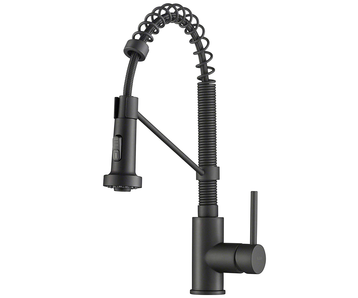

Смеситель с пружиной KRAUS KPF-1610-MB