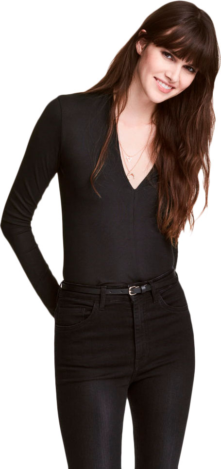 

Блузка H&M 0428908-4  Черная, Блузка H&M 0428908-4 L Черная