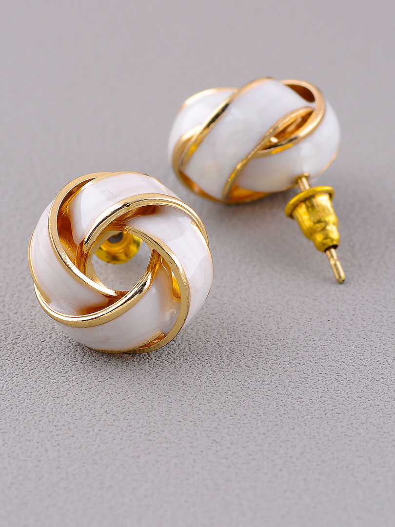 

Серьги 'FJ' Эмаль 089433