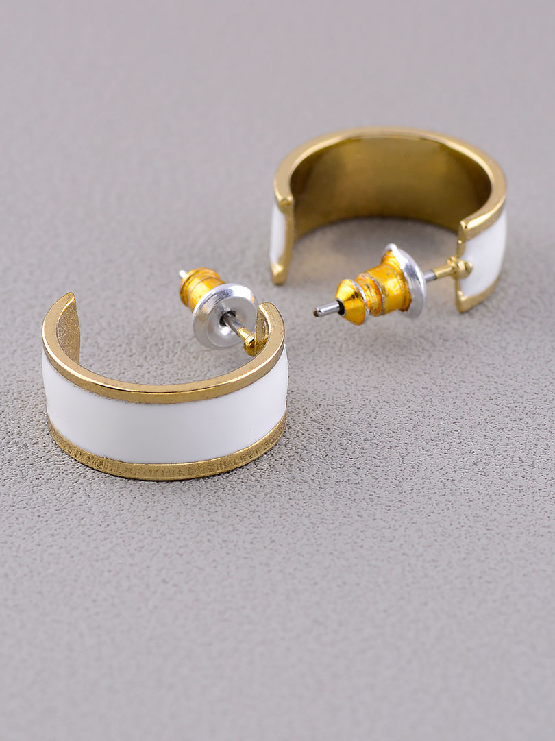 

Серьги 'FJ' Эмаль 089395