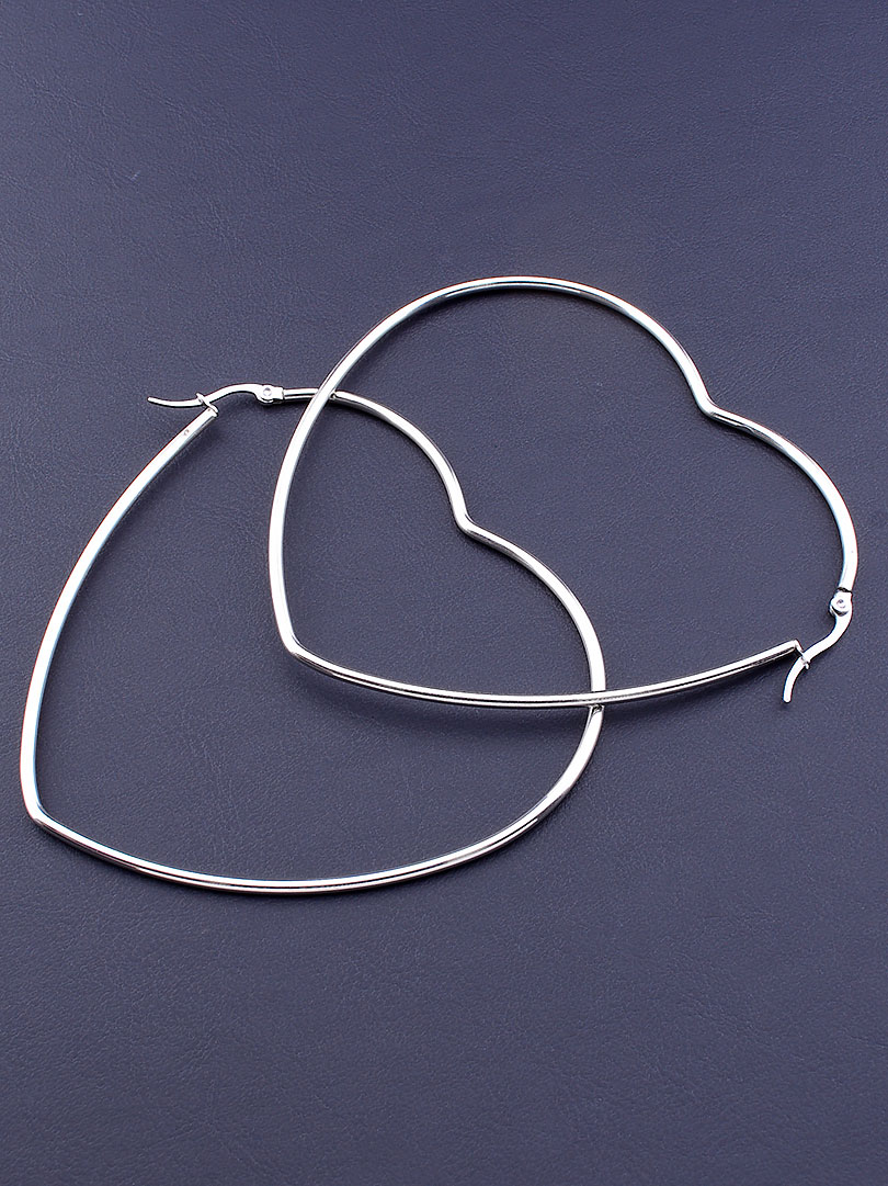 

Серьги 'FJ' 80х80мм. 080264