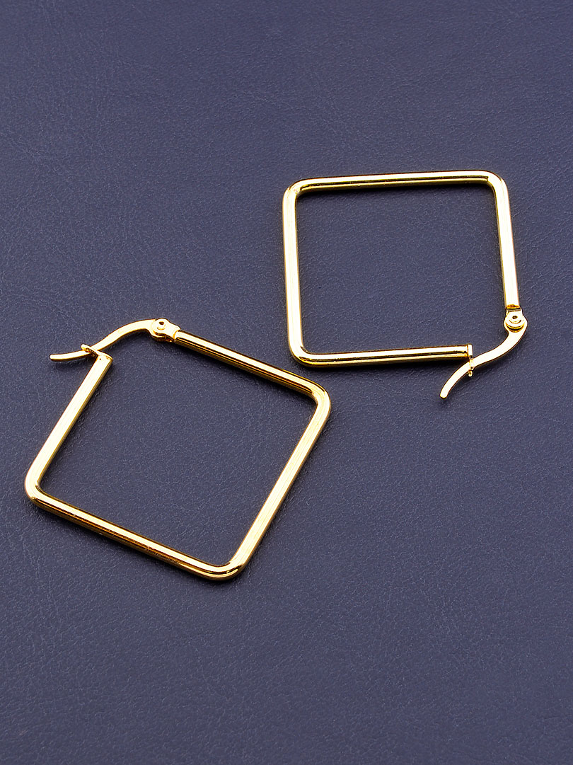 

Серьги 'FJ' 30х30мм. 080252