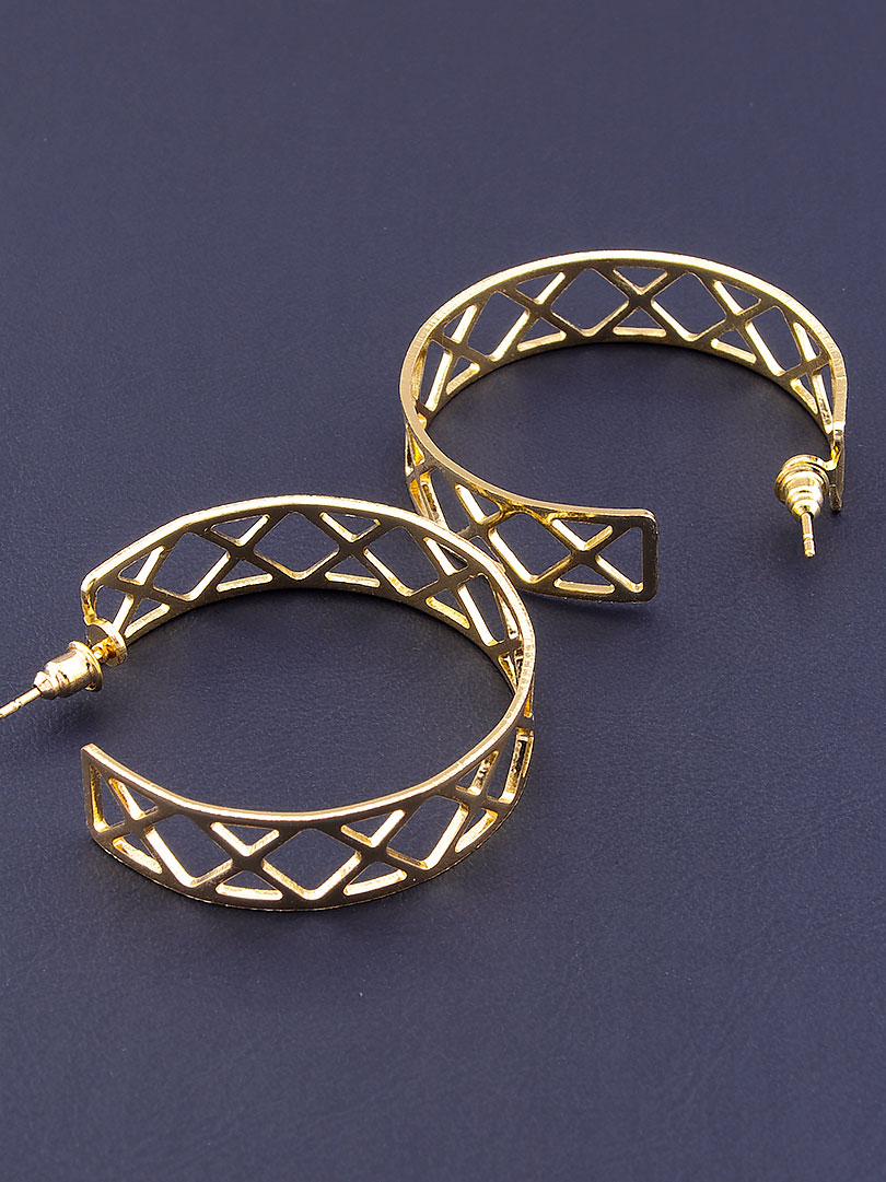 

Серьги 'FJ' 40х10мм. 084269