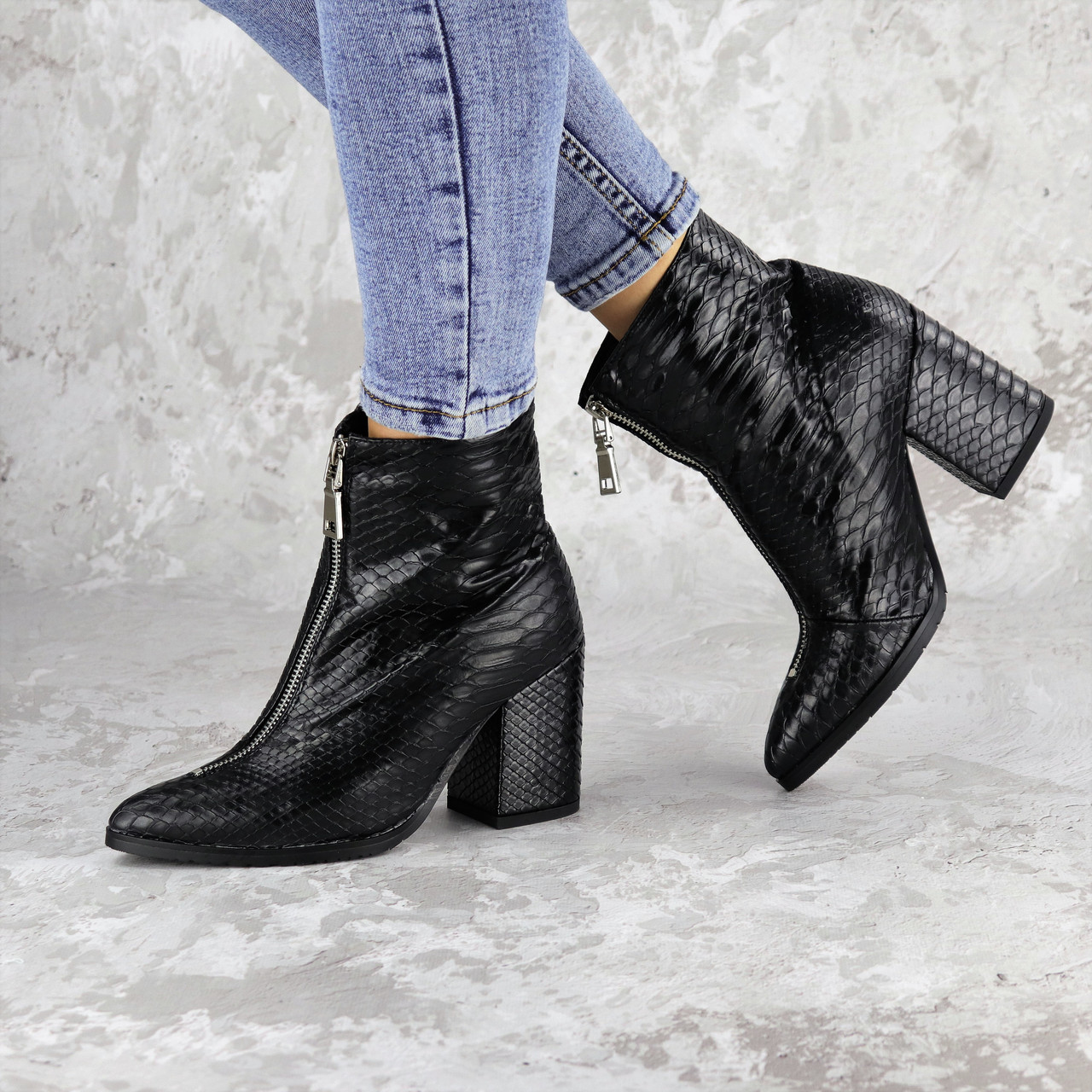 

Ботинки женские Fashion Timo 2144 39 размер 25 см Черный