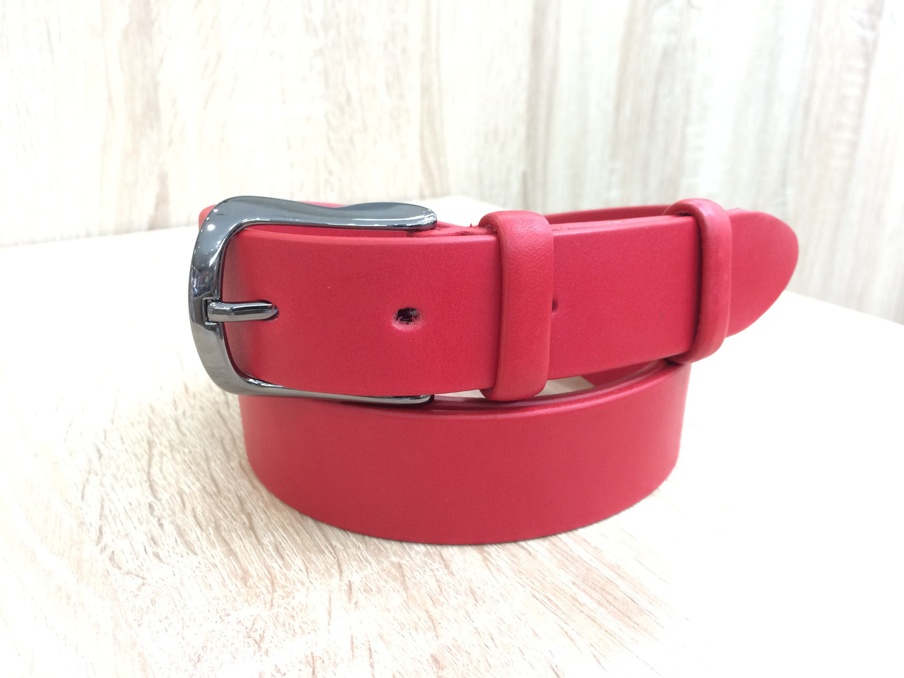 

Ремень классический Ardo 105-125 см. красный D1K0033