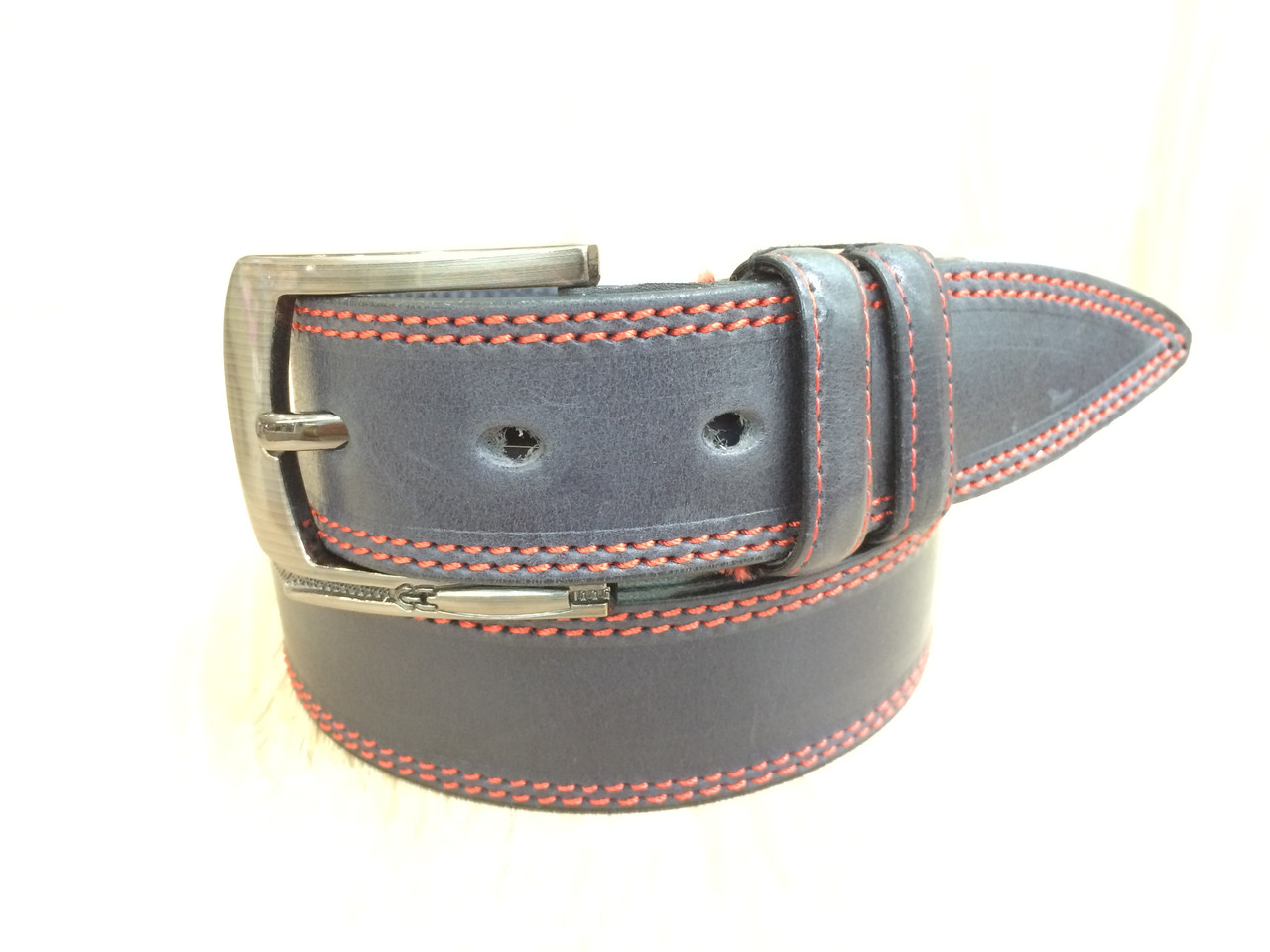 

Ремень унисекс Ardo синий кожа 125 см.