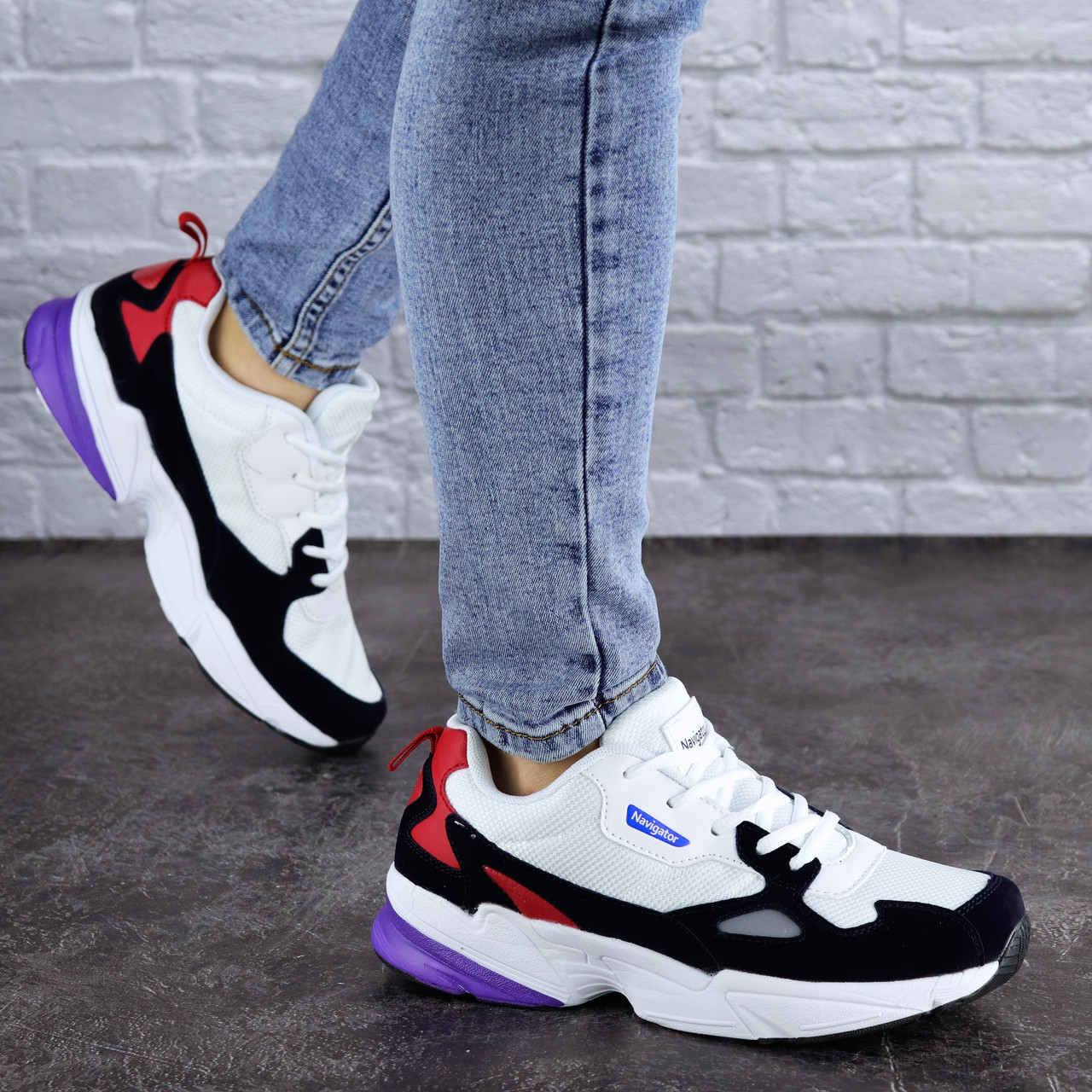

Женские кроссовки Fashion Irv 1889 41 размер 25,5 см Белый