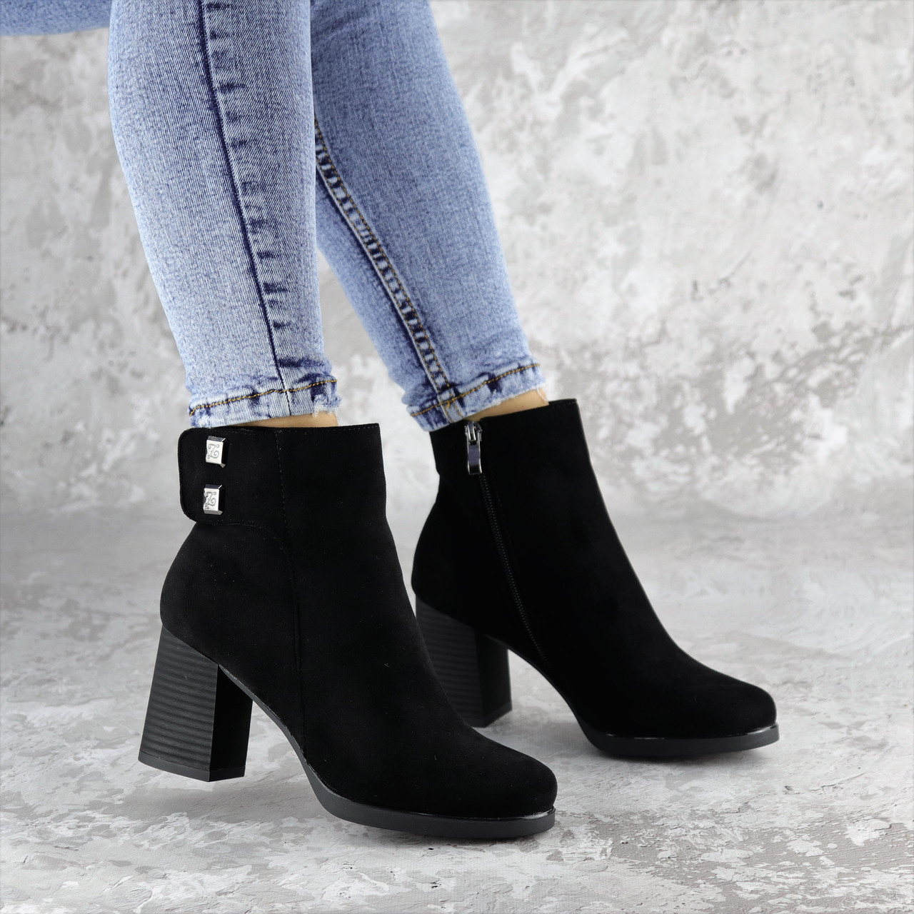 

Ботильоны женские Fashion Jakie 2289 38 размер 24,5 см Черный