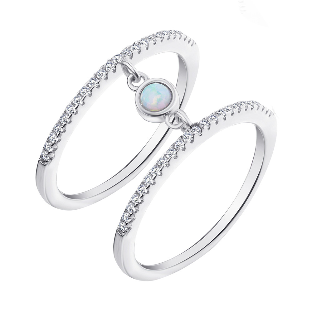 

Серебряное кольцо Сильвекс 925 17,5 (К2ОпБФ/490-17,5)