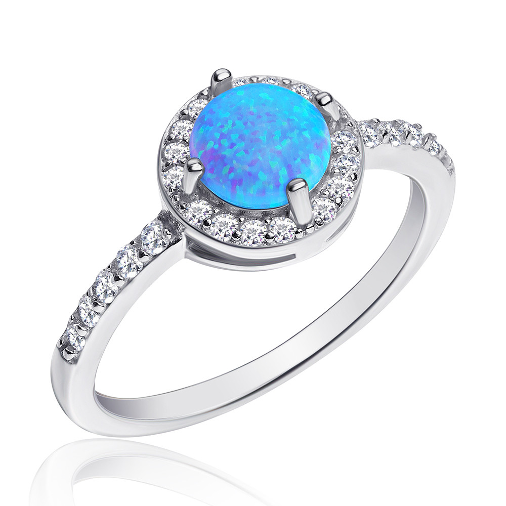 

Серебряное кольцо Сильвекс 925 17,5 (КК2ОпГФ/437-17,5)