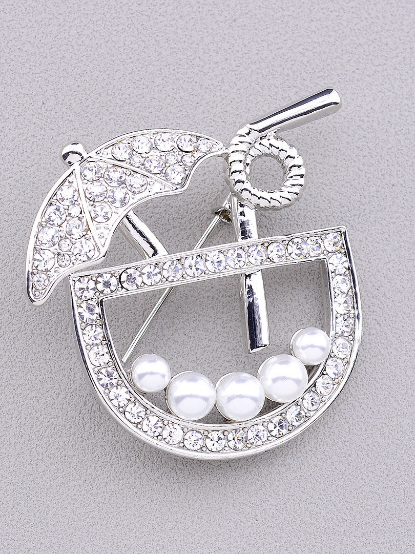 

Брошь Фианит 'FJ' 067490