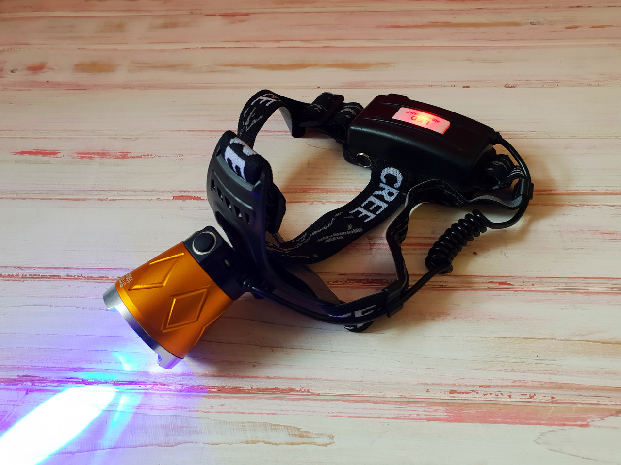 

Фонарь налобный High Power Headlamp SY009-T6 Черный (арт. SY009-T6)