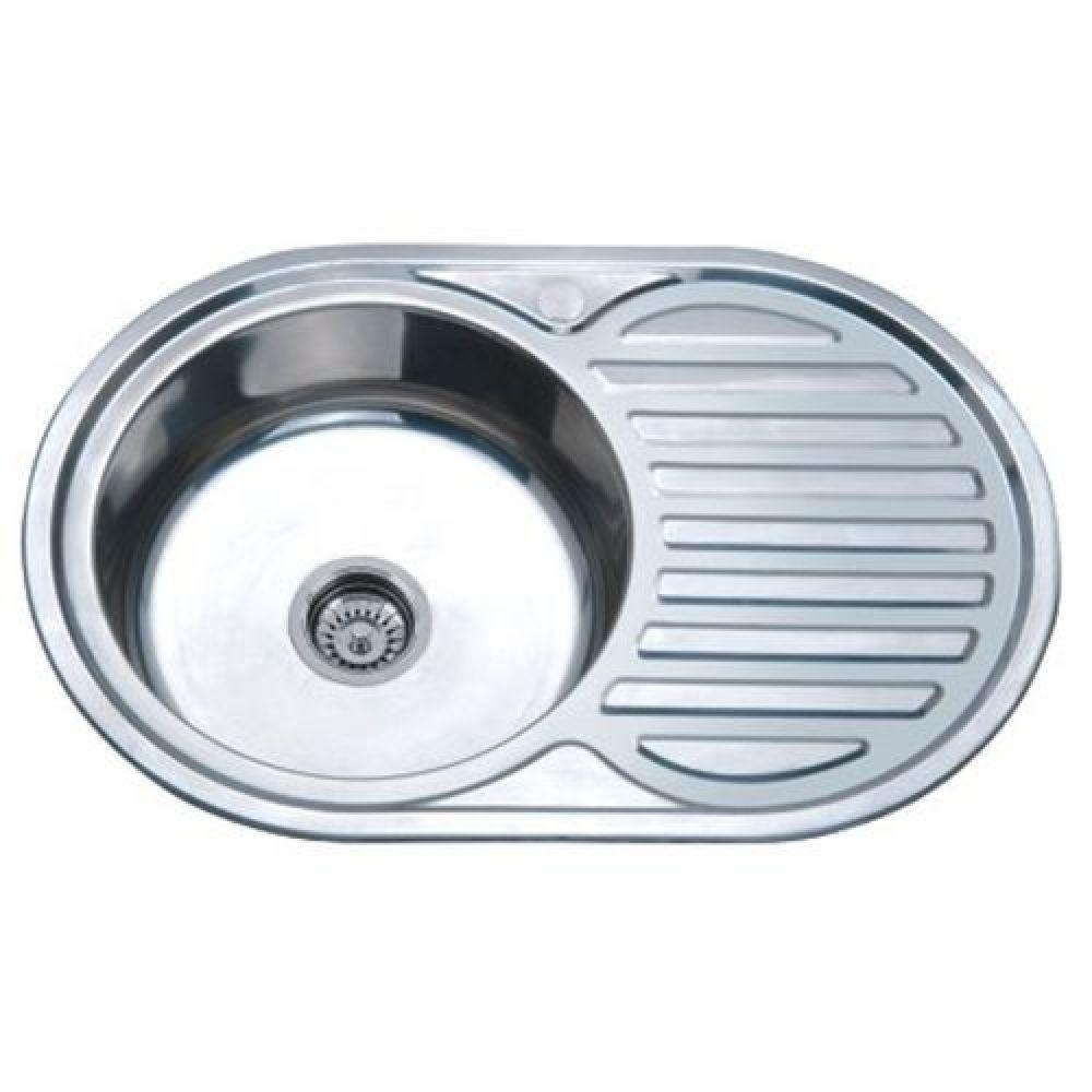 

Кухонная мойка врезная Zerix Z7750-06-180E Satin (7808)