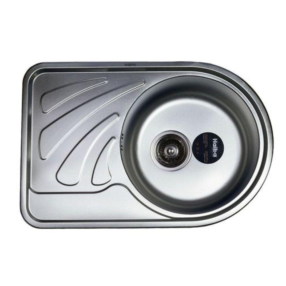 

Кухонная мойка Haiba 67x44 Satin левая чаша (3608)