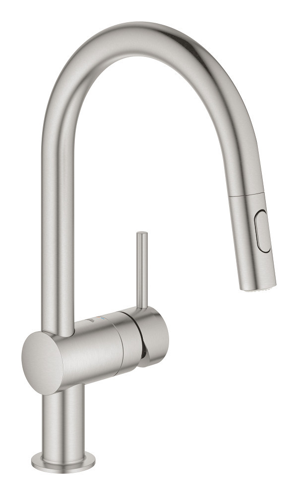 

Кухонный смеситель однорычажный Grohe EX Minta 32321DC2 хром (39978)