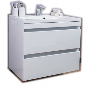 

Тумба Fancy Marble Borneo 800 с раковиной Lucia 800 (1308101) (19016)
