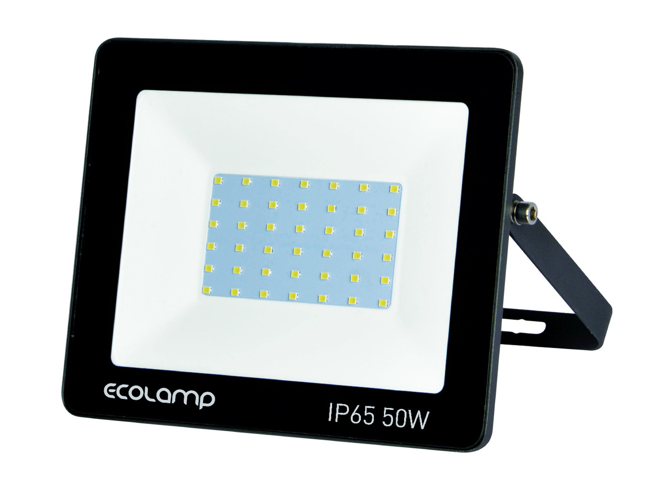 

Светодиодный LED прожектор ECOLAMP 50W-4500lm-6500K-IP65