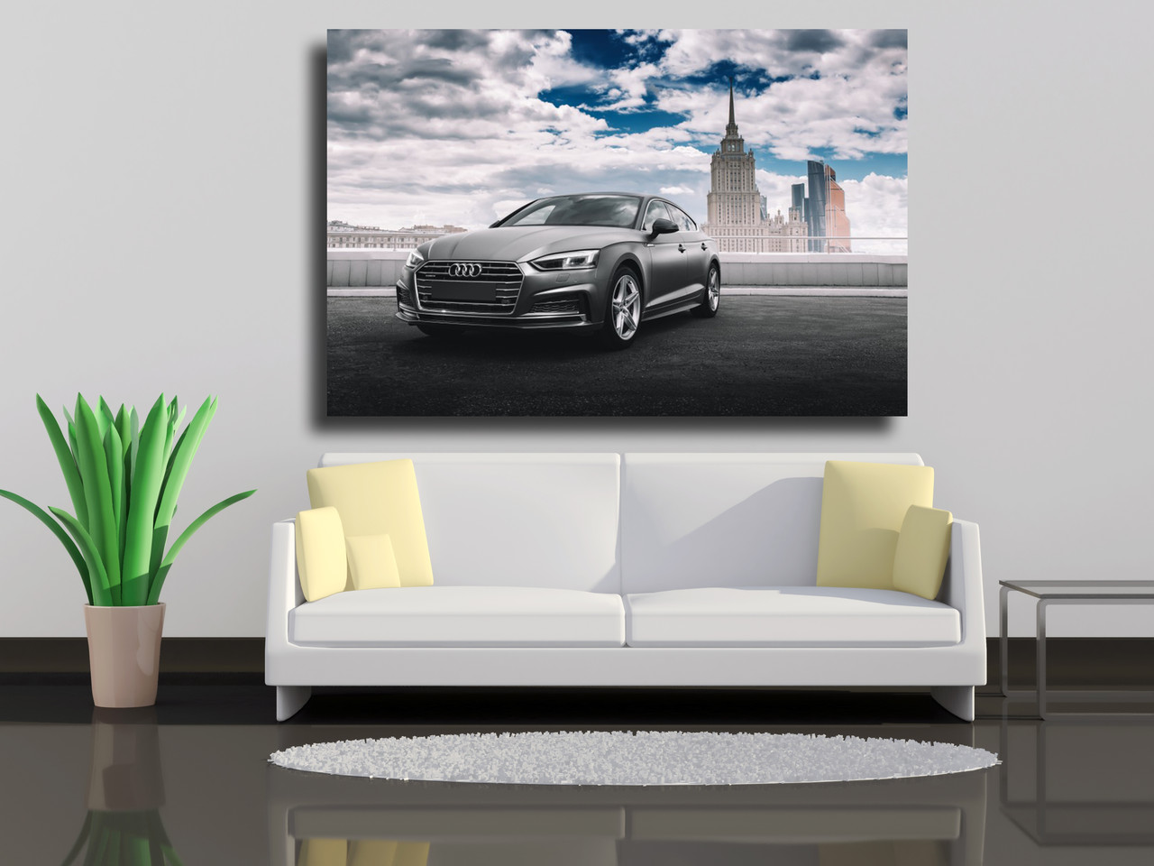 

Картины на холсте Audi A5 120х80