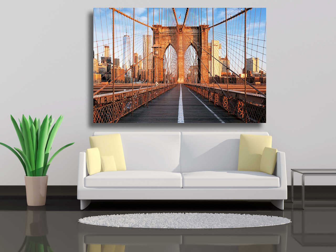 

Картина на холсте BROOKLYN BRIDGE 75х50