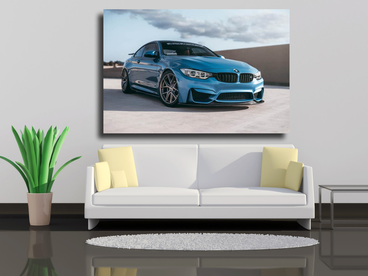 

Картины на холсте BMV M4 F82 90х60